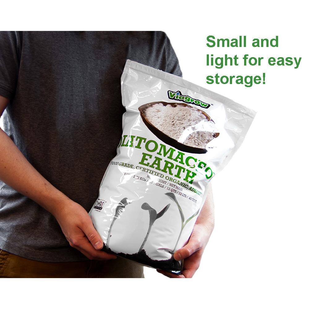 Viagrow 6 lbs. Diatomaceous Earth Food Grade
