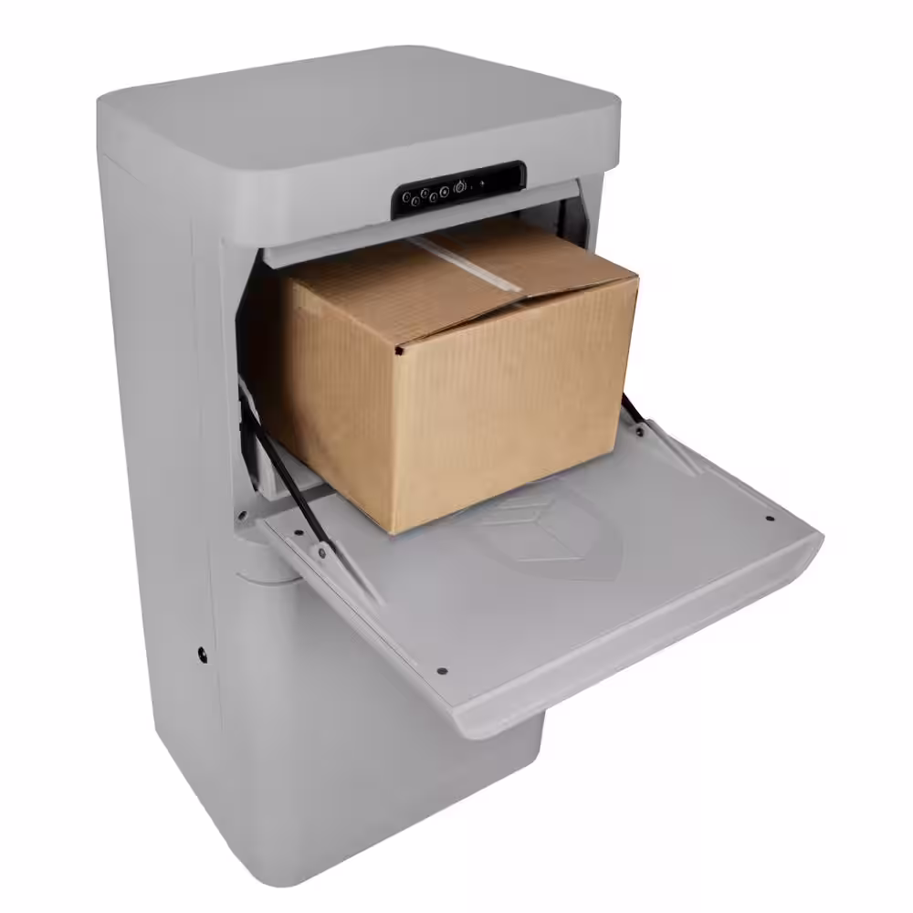 Danby Gray Floor Mount Smart Parcel Security Mailbox