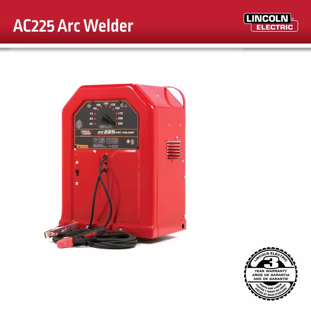 Lincoln Electric 225 Amp Arc/Stick Welder AC225S, 230V