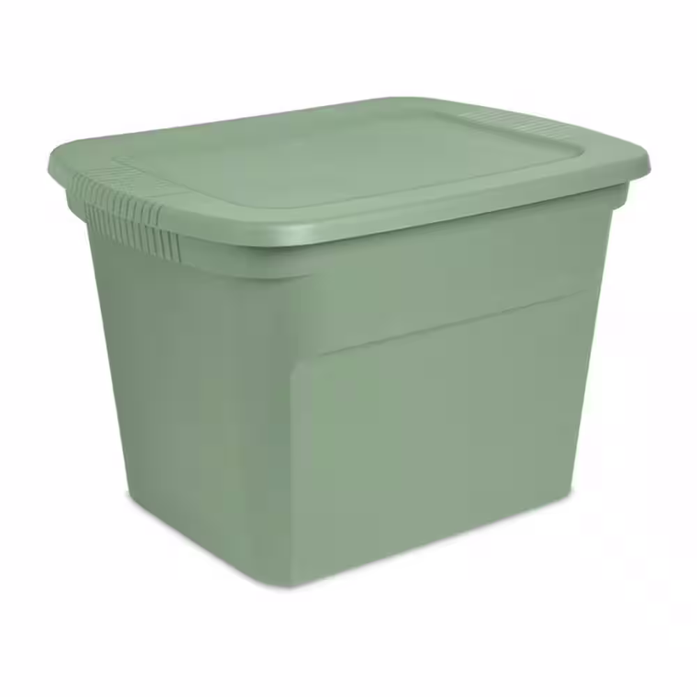 Sterilite 18 gal. Storage Tote with Handles (8-Pack)