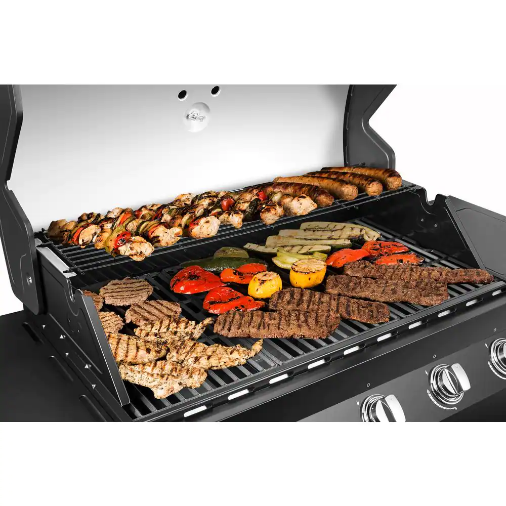 Dyna-Glo Premier 5-Burner Propane Gas Grill in Black