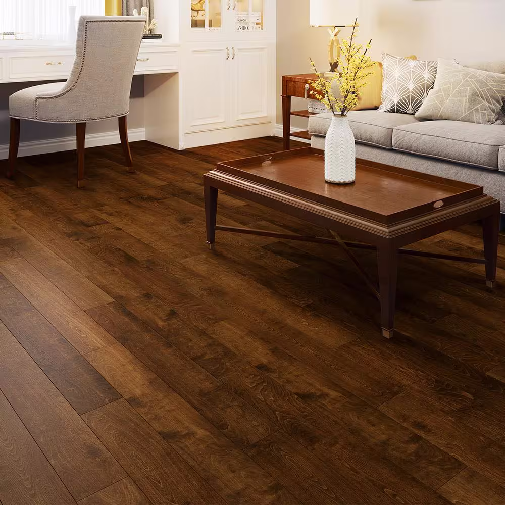 HOMELEGEND Coffee Birch Birch 3/8 in. T x 6.5 in. W Engineered Hardwood Flooring (25.7 sqft/case)