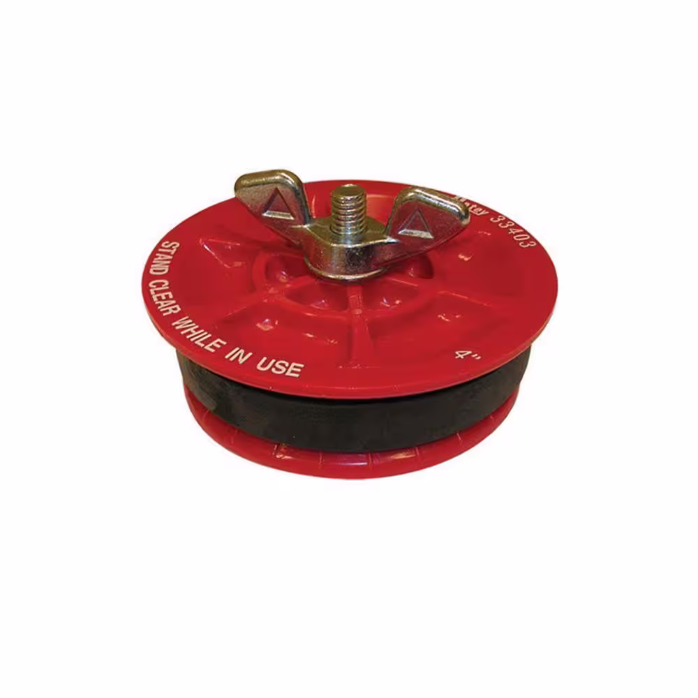 Oatey Gripper 4 in. Plastic Mechanical Test Plug (2-Pack)