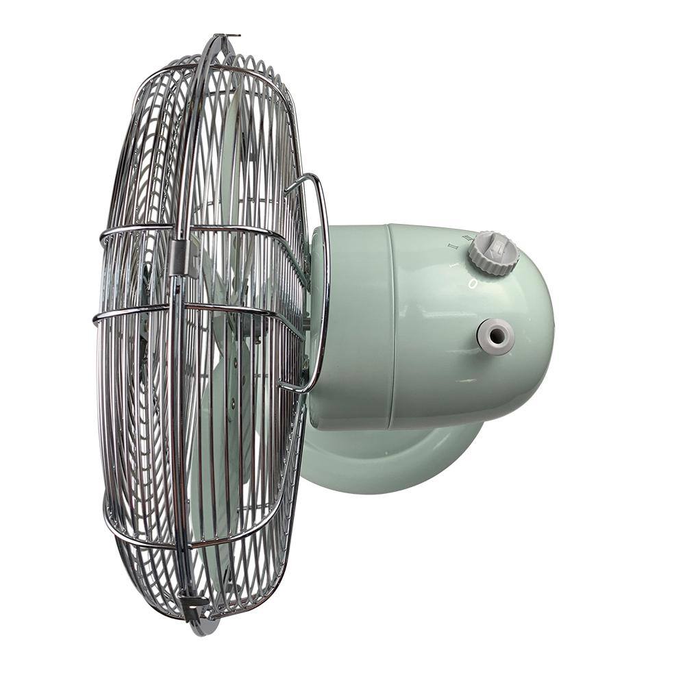 GOOD HOUSEKEEPING Retro 12 in. All-Metal Table Fan in Breezewave
