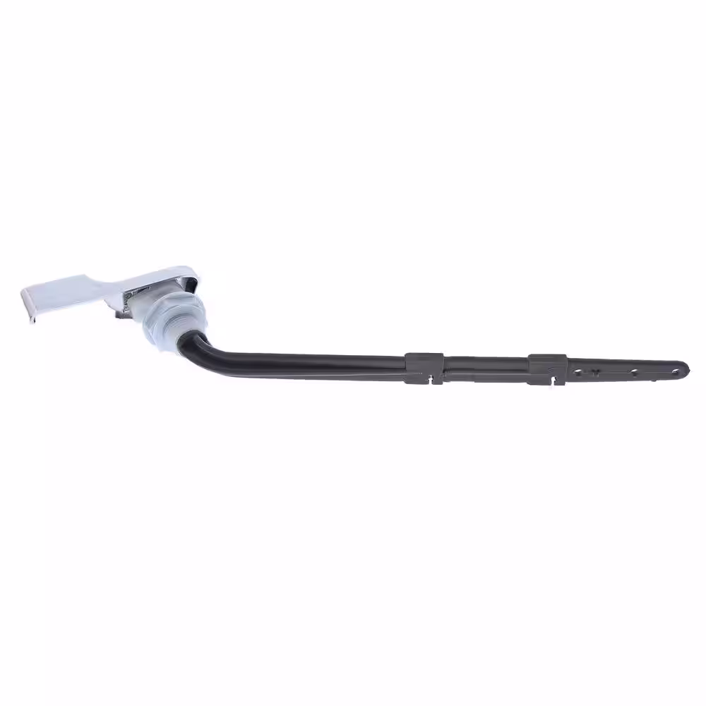 JONES STEPHENS Toilet Tank Trip Lever for Front Mount American Standard Neo 28-Degree Combo Plastic Arm in Chrome