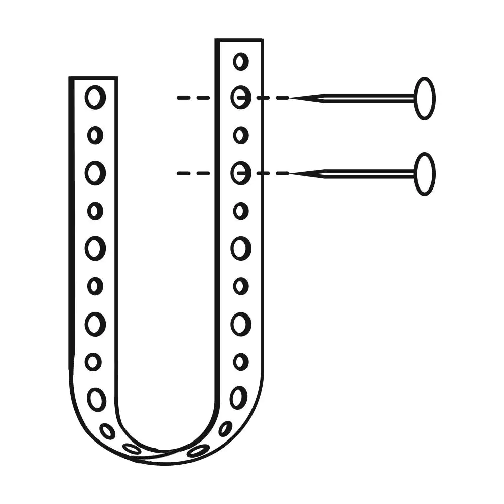 Oatey 3/4 in. x 10 ft. 24-Gauge Copper Pipe Hanger Strap