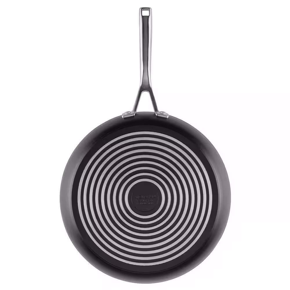 KitchenAid 11-Piece Hard Anodized Aluminum Nonstick Cookware Set Black