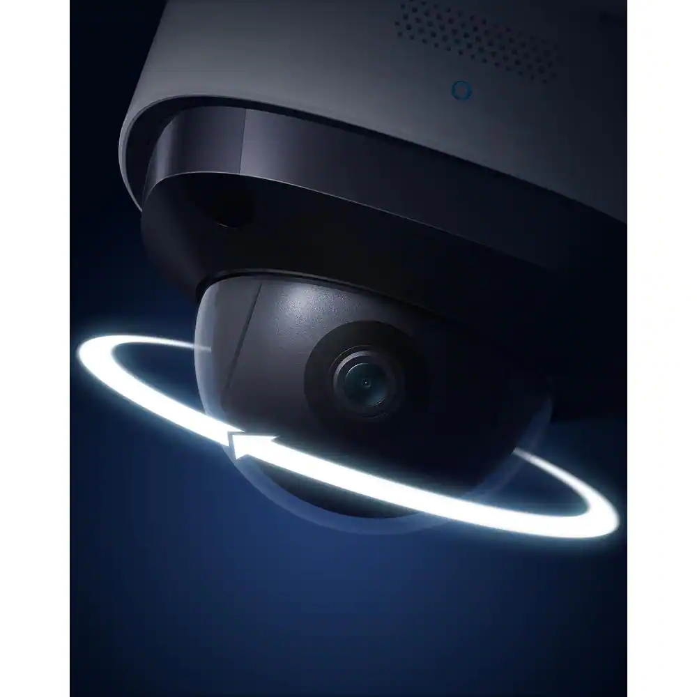 eufy Security Floodlight Cam 2 Pro Wired Home Security Outdoor Surveillance Camera with 2K Full HD
