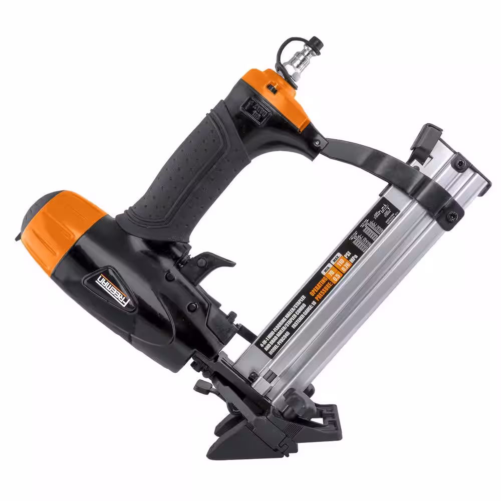 Freeman Pneumatic 4-in-1 18-Gauge 1-5/8 in. Mini Flooring Nailer / Stapler