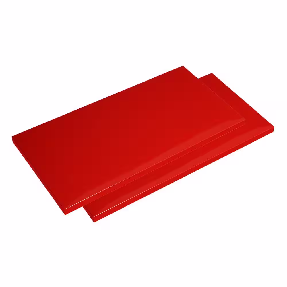 Husky 2-Pack Steel Shelf Set in Red (30 in. W x 15 in. D) for Ready-to-Assemble 30 in. Freestanding Garage Cabinet