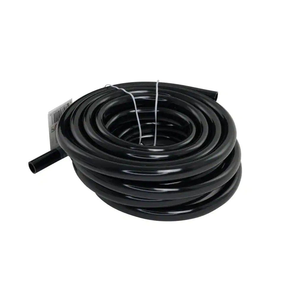 Everbilt 1/2 in. O.D. x 3/8 in. I.D. x 20 ft. Black Vinyl Tube