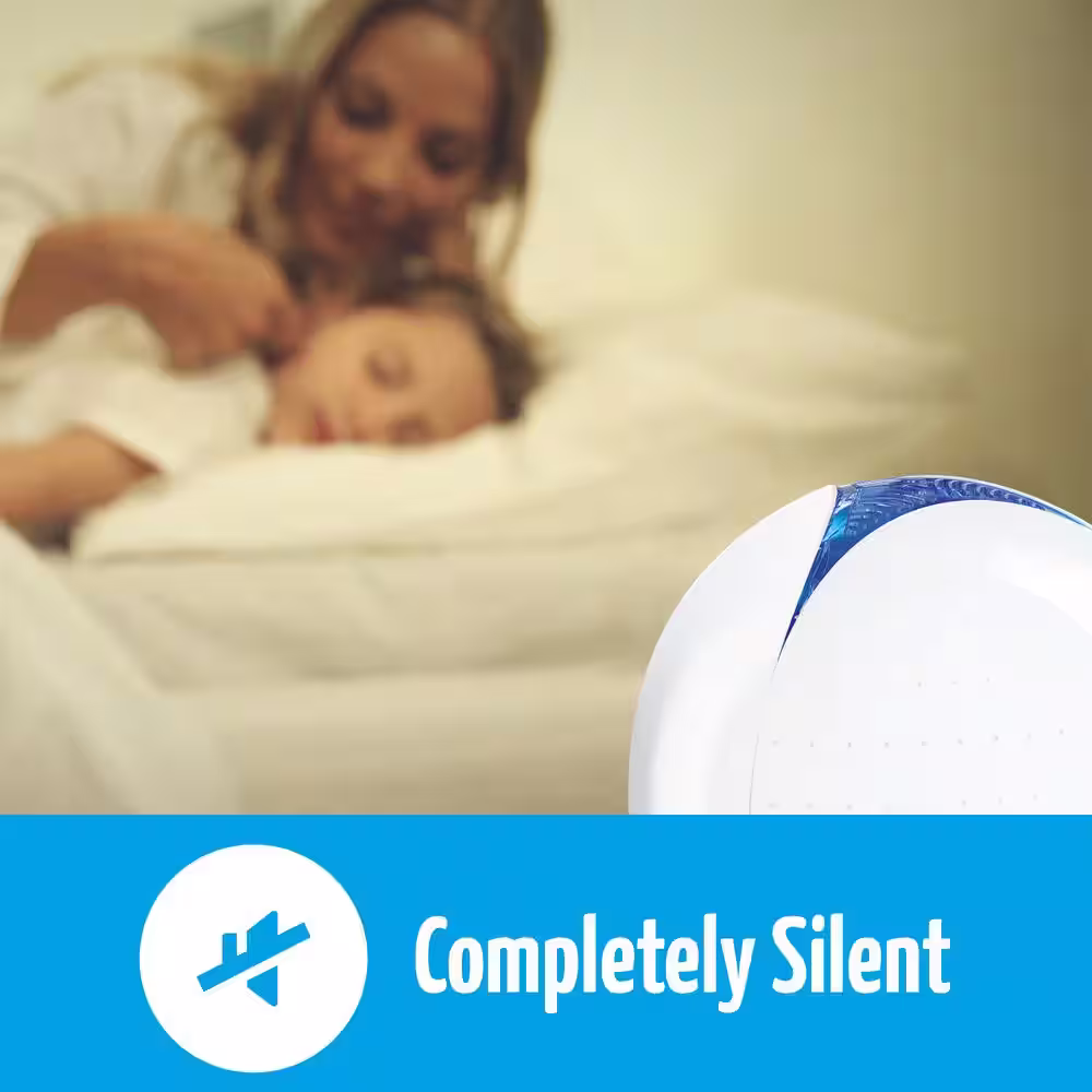 AirFree 550 sq. ft, Filter-Free Technology, Patented Thermodynamic TSS Air Purifier, White, Destroys Mold, Silent Operation