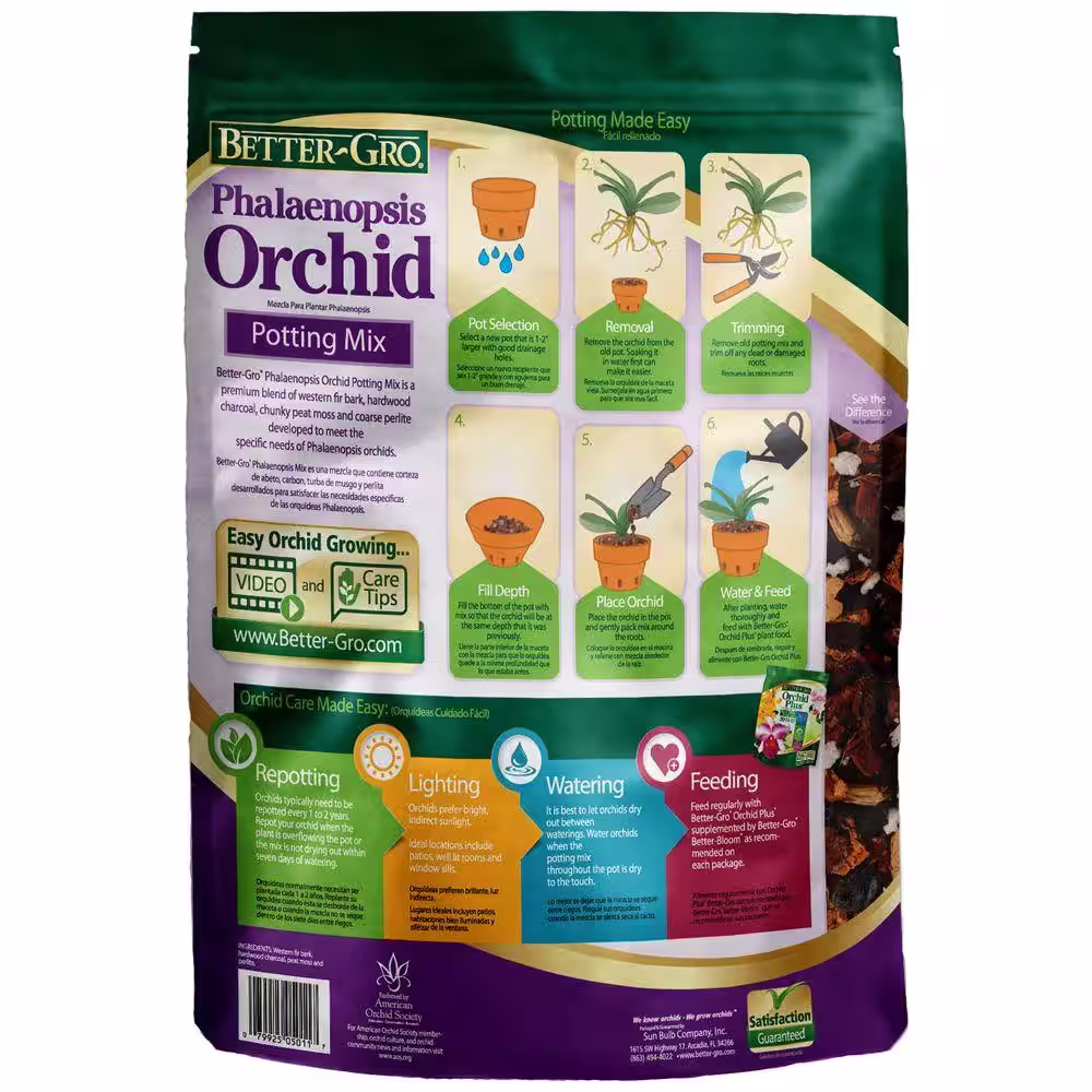Better-Gro 8 Qt. Phalaenopsis Mix Twin Pack