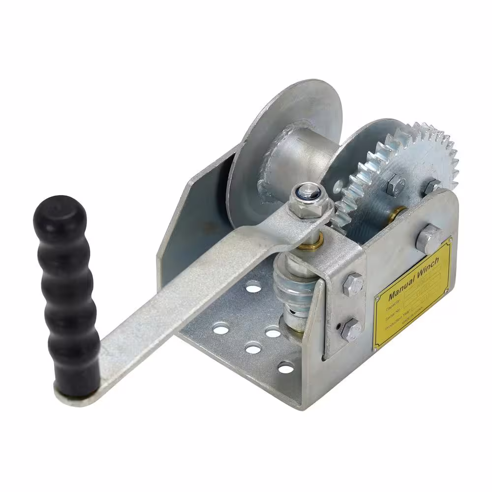 Vestil Wall Mounted Hand Winch - Single