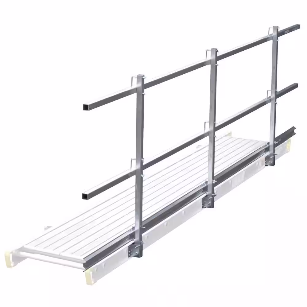 Werner End Rail and End Toe Board Assembly - Wide