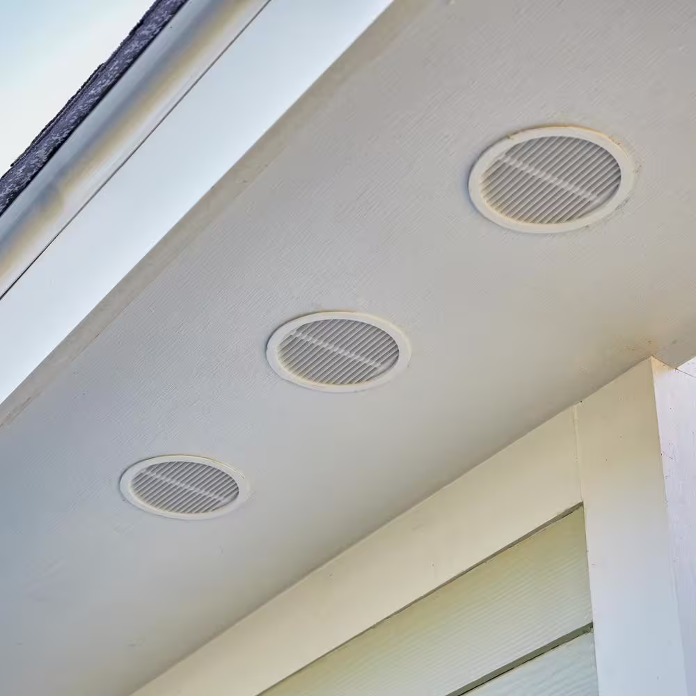 Master Flow 4 in. Eave Vent for Bath Exhaust