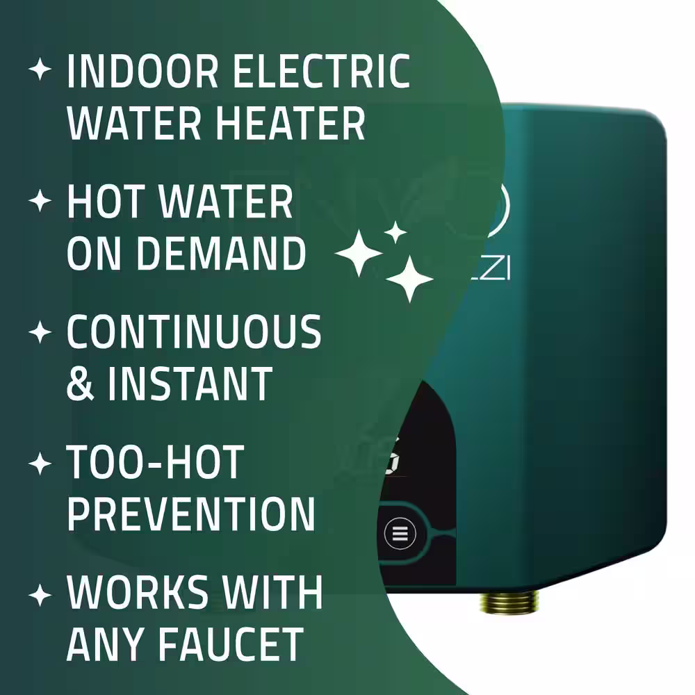 ANZZI WH-AZ035-M1 ENVO Ansen 3.5 kW 0.8 GPM Tankless Electric Water Heater
