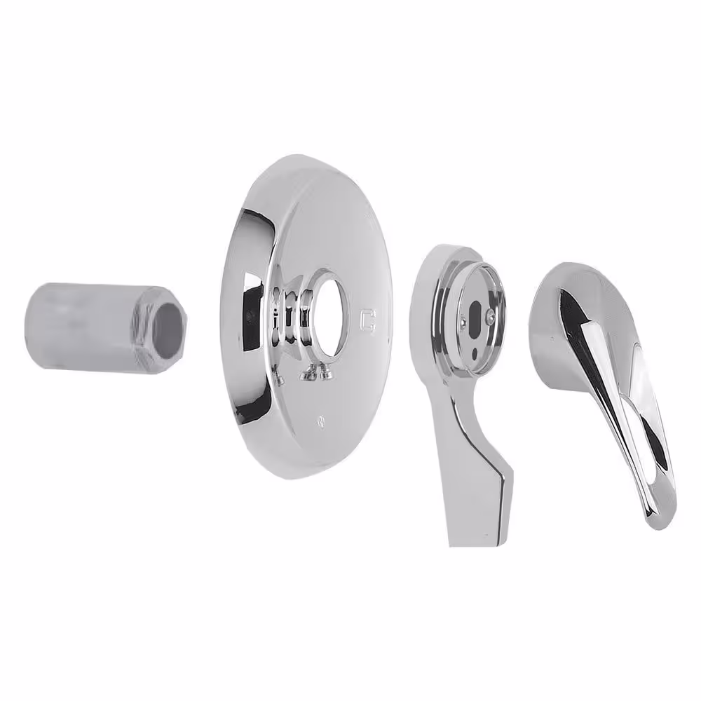 BrassCraft Rebuild Trim Kit in Satin Nickel for Single Lever Tub/Shower Faucets
