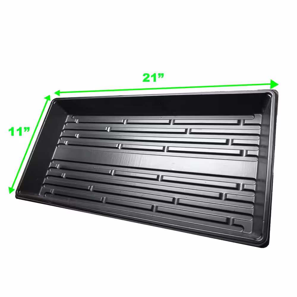 Viagrow Propagation Starter Seedling Trays, No Holes (20-Pack)