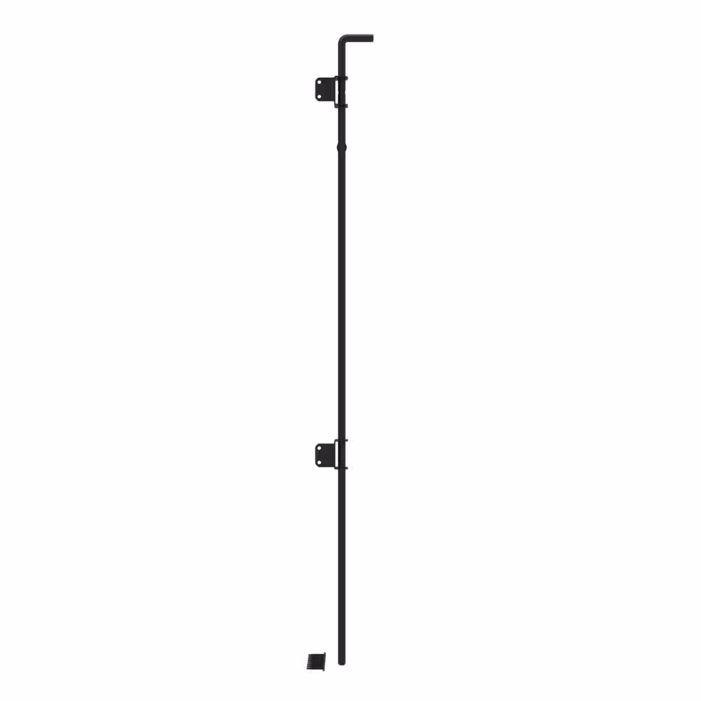 Barrette Outdoor Living 48.75 in. Steel Black Heavy-Duty Drop Rod