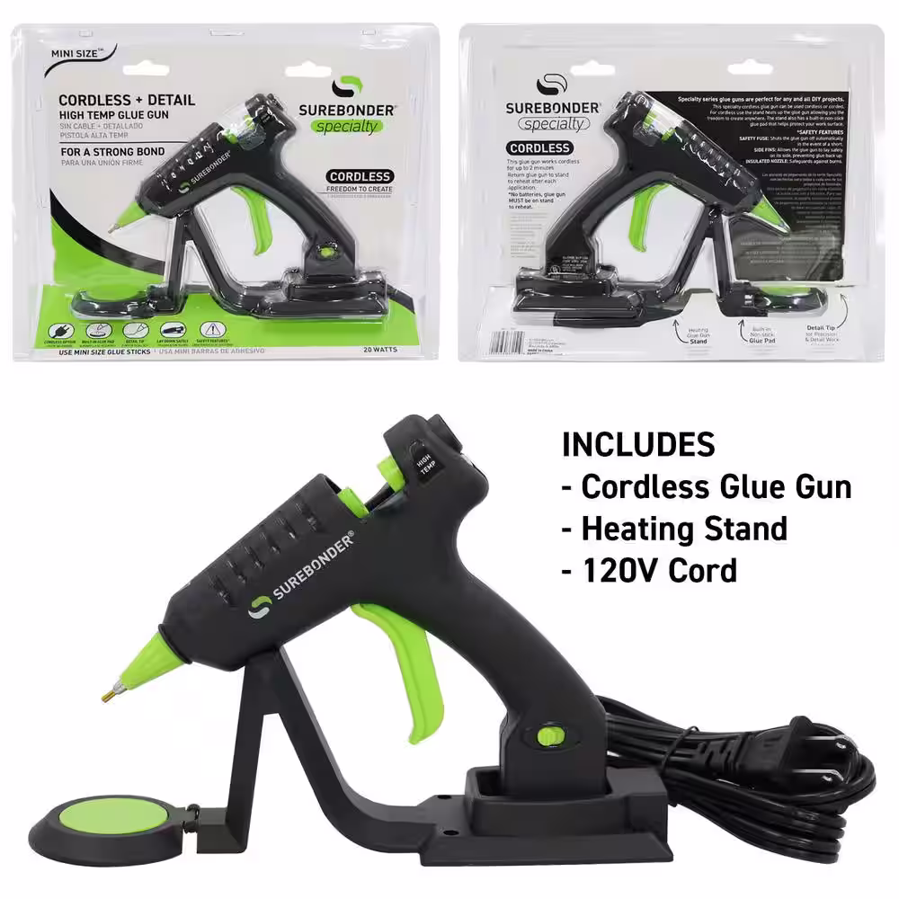 Surebonder Cordless Single Temp Mini Glue Gun