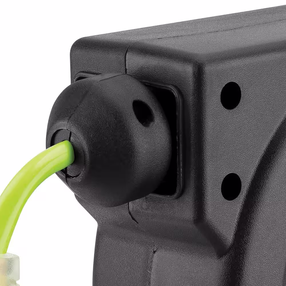 Flexzilla ZillaGreen 25 ft. Retractable Extension Cord Reel, 16/3 AWG