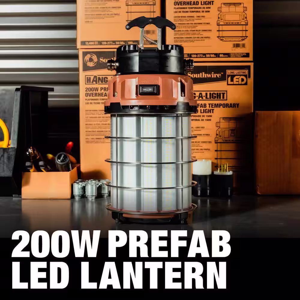 Southwire 200-Watt PreFab LED Overhead Lantern