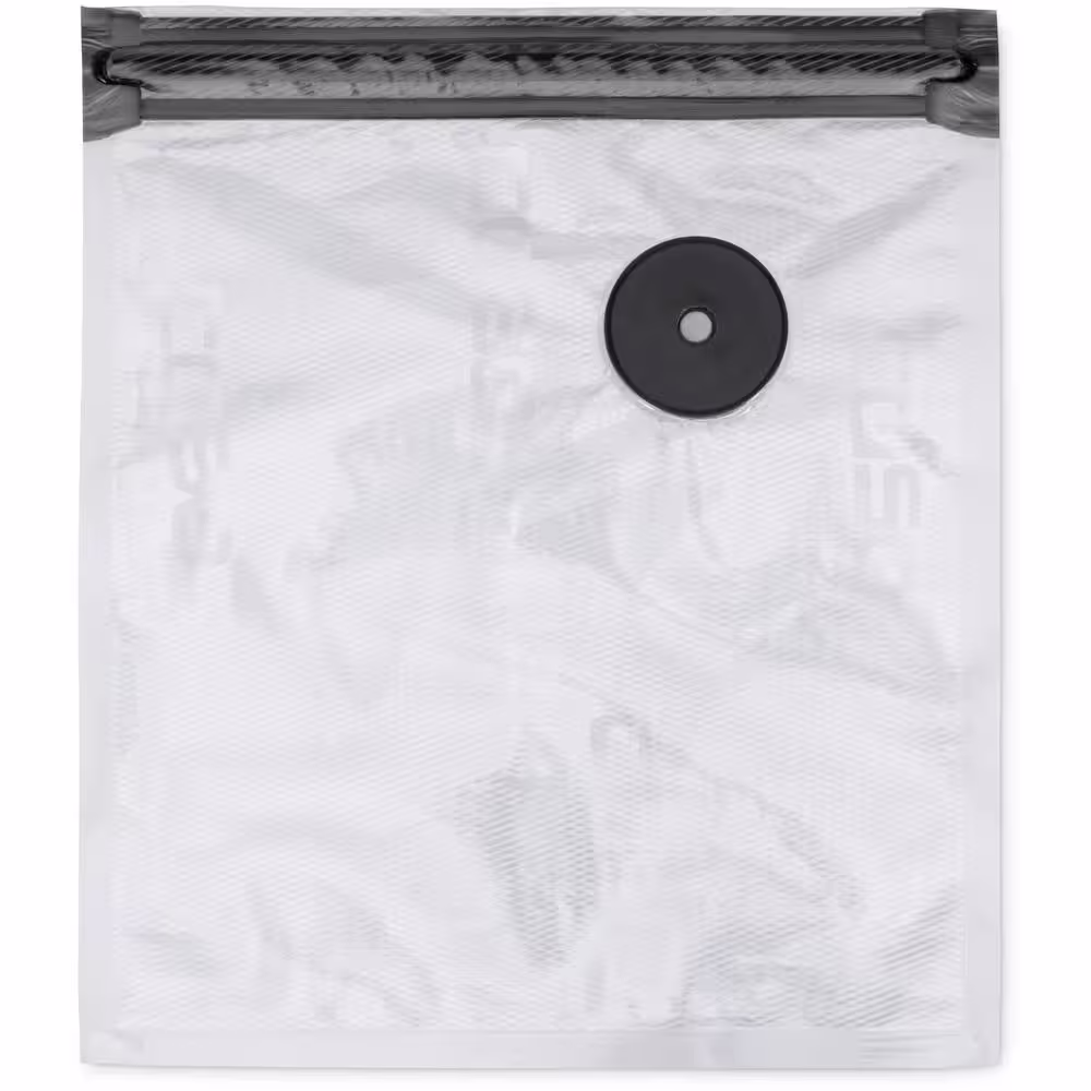 CASO BPA-Free Zip Vacuum Bags with 6 qt. size, 8-Half Gallon Size, and 6 Gal. Size