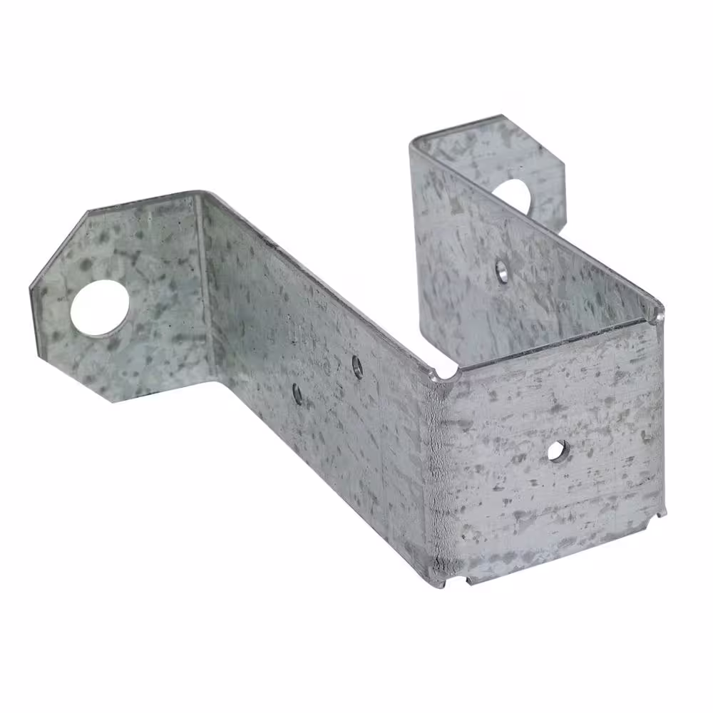Simpson Strong-Tie DPTZ ZMAX Galvanized Deck Post Tie for 2x4 Nominal Post