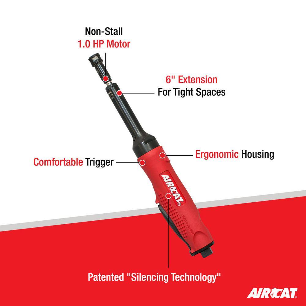 AIRCAT Composite 1 HP 1/4 in. Extended Straight Die Grinder