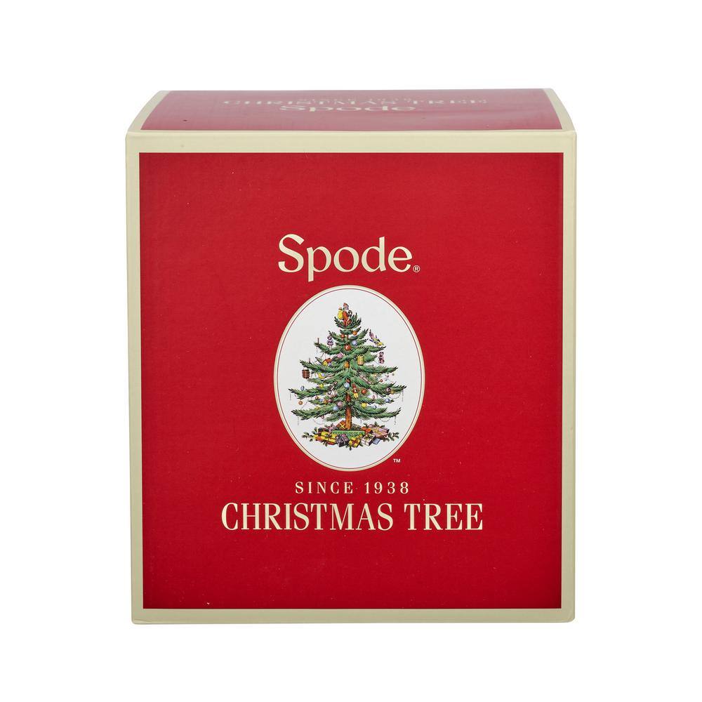 None 4-Piece Christmas Tree Glass Hiball Drinkware Set