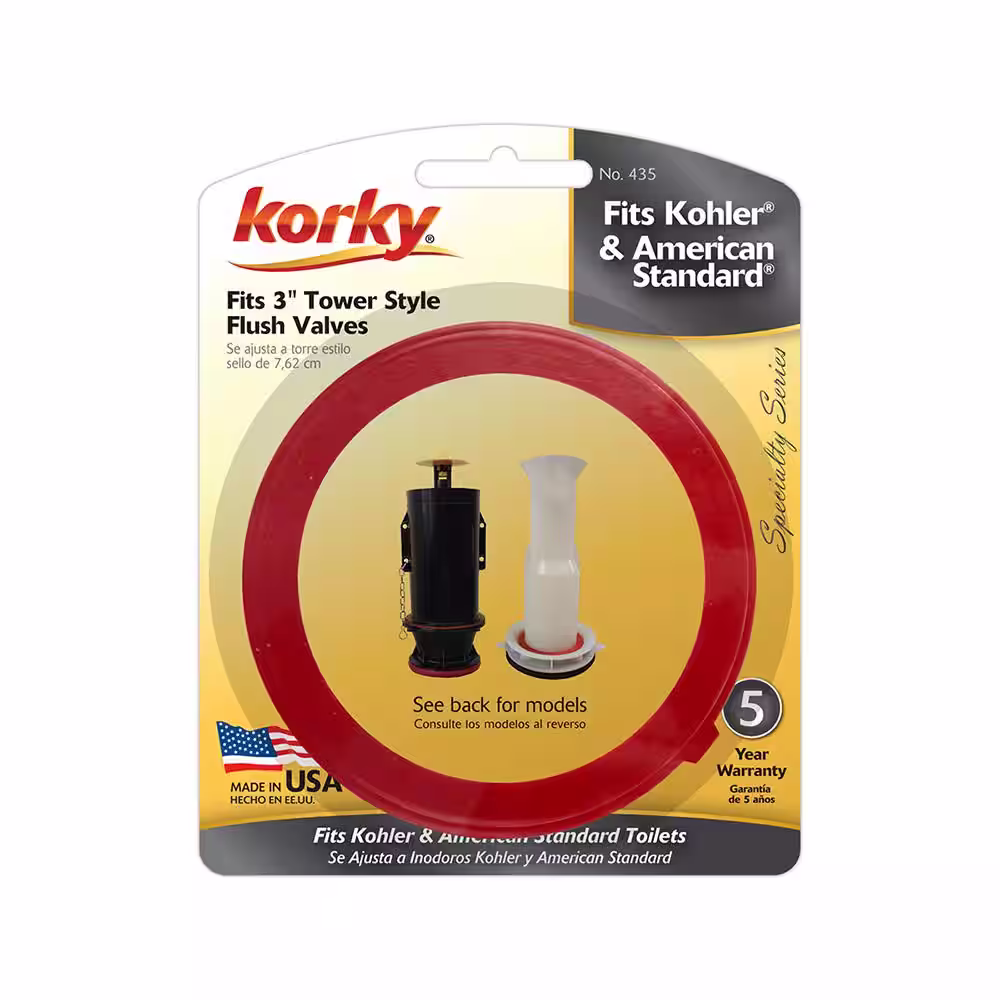 Korky Universal 3 in. Flush Valve Seal Kit