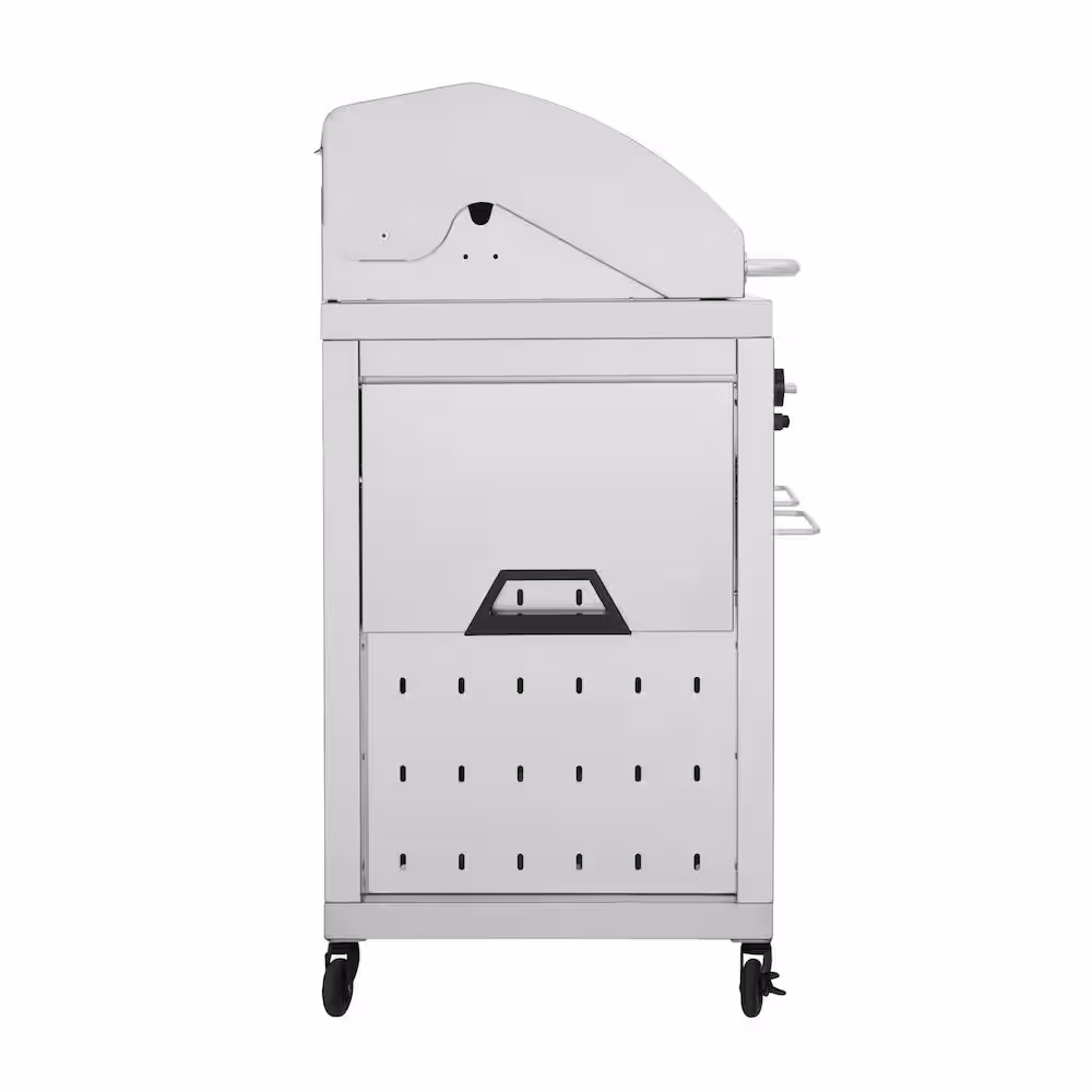 Fuego Premium 4-Burner Natural Gas Grill in 304 Stainless Steel