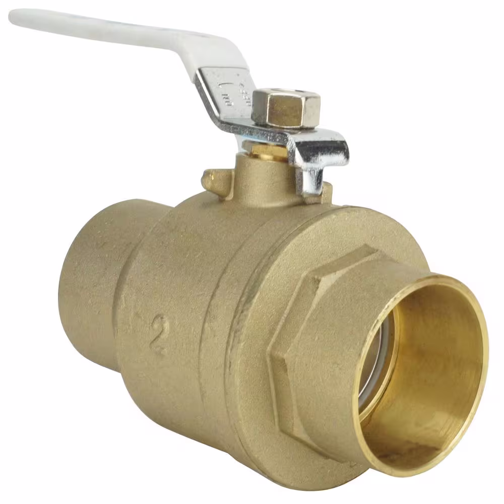 Apollo 2 in. Lead Free Brass SWT x SWT Ball Valve