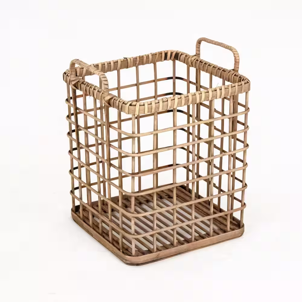 Zentique Small Wooden Basket