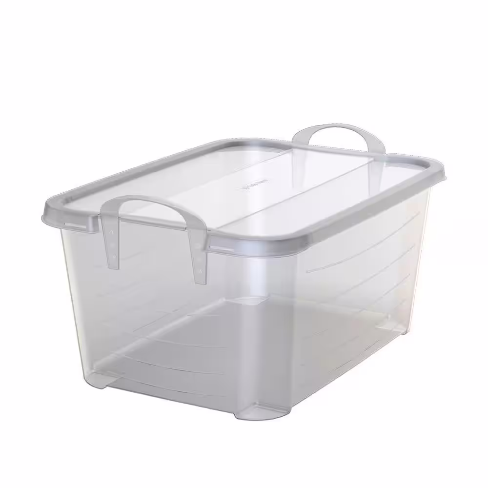 Life Story 14 qt. Plastic Box (6-Pack) with 55 qt. Storage Container (6-Pack)
