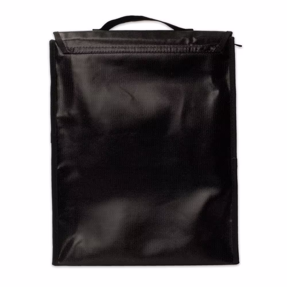 Tracker Safe 15 in. x 11 in. x 2.5 in. Large Fire and Water Resistant Bag for Security Safes