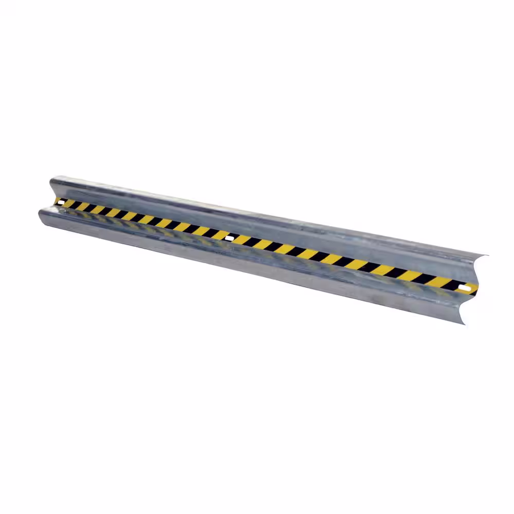 Vestil 120 in. Galvanized Steel Guard Rail