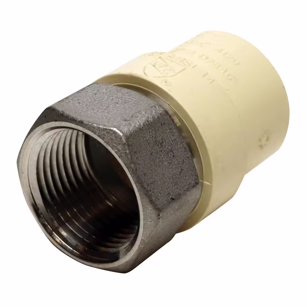 Apollo 3/4 in. x 3/4 in. CPVC CTS Slip Stainless Steel FPT Adapter