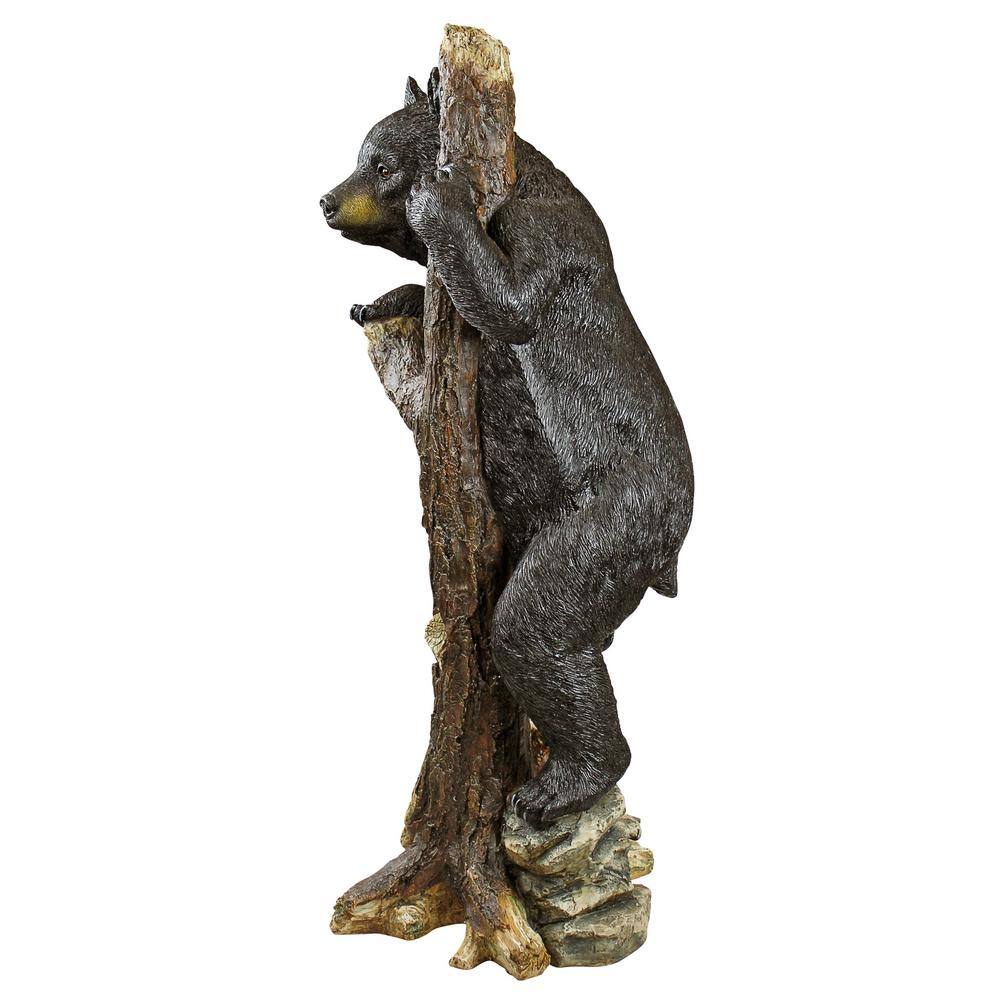 Design Toscano 34 in. H Samuel Lightfoot Bashful Bear Cub Garden Statue