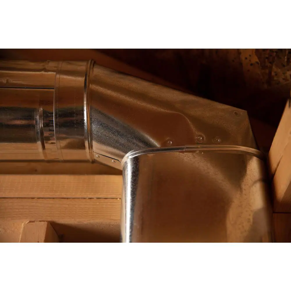 Master Flow 6 in. Straight Oval-to-Round Boot