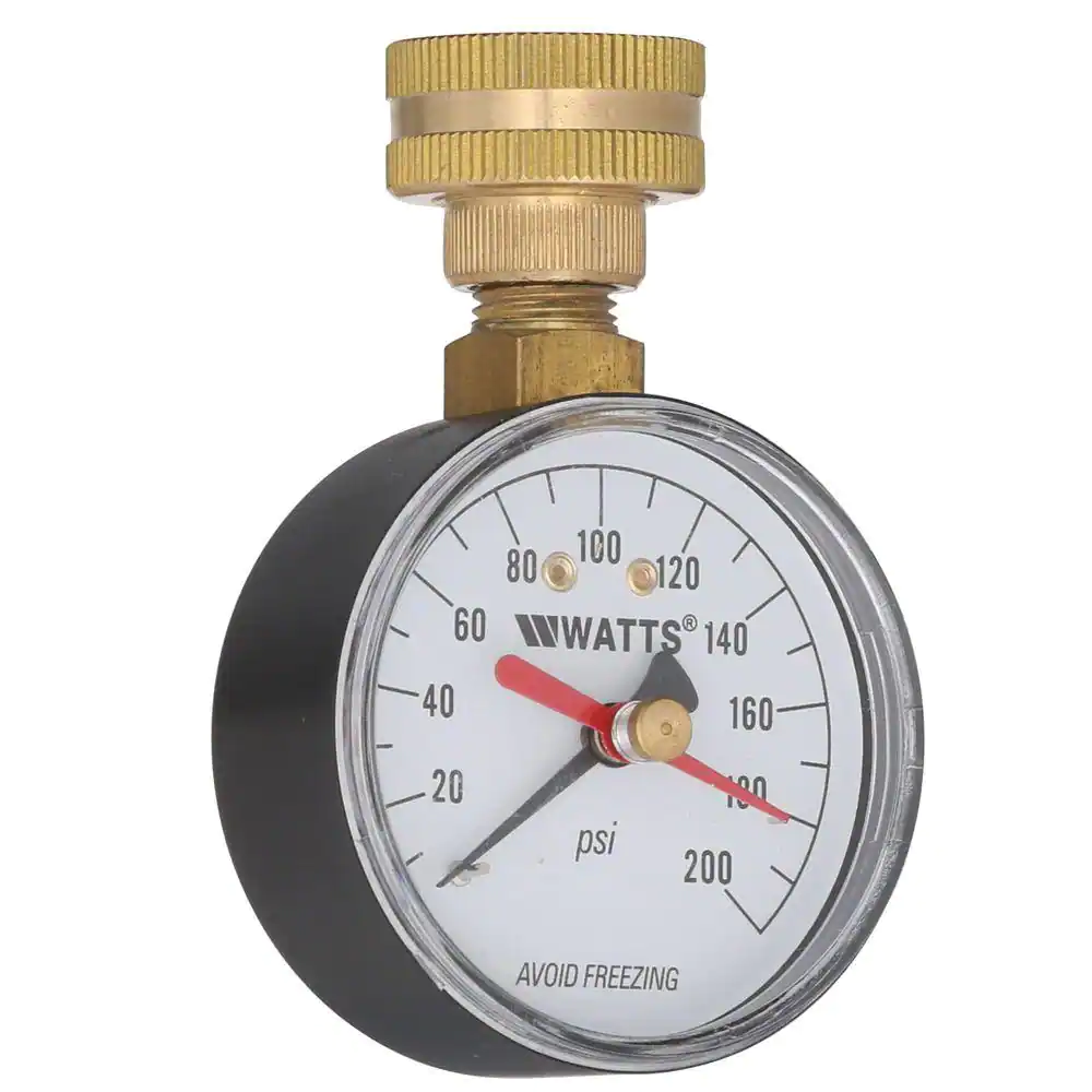 Watts 3/4 in. Plastic Water Pressure Test Gauge