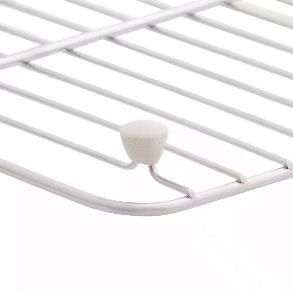 KOHLER Wheatland 15.3125 in. x 16.875 in. Sink Bowl Rack in Stainless Steel