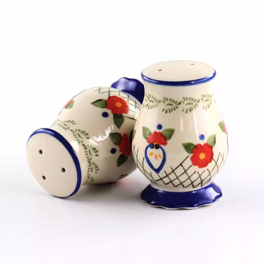 Laurie Gates 3.5 in. 2-Piece Stoneware Salt and Pepper Shaker Set
