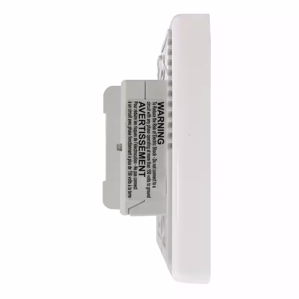 QuietWarmth Digital Non-Programmable Thermostat with Built-in GFCI