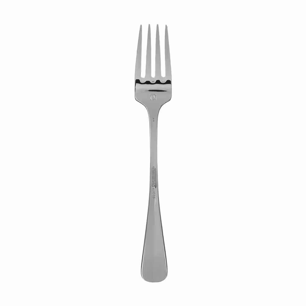Oneida Baguette Silver 18/10 Stainless Steel European Table Fork (12-Pack)