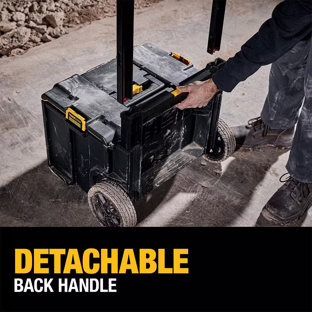 DEWALT Toughsystem 2.0, 24 in. Mobile Tool Box, Toughsystem 2.0 Deep Tool Tray and Toughsystem 2.0 Shallow Tool Tray