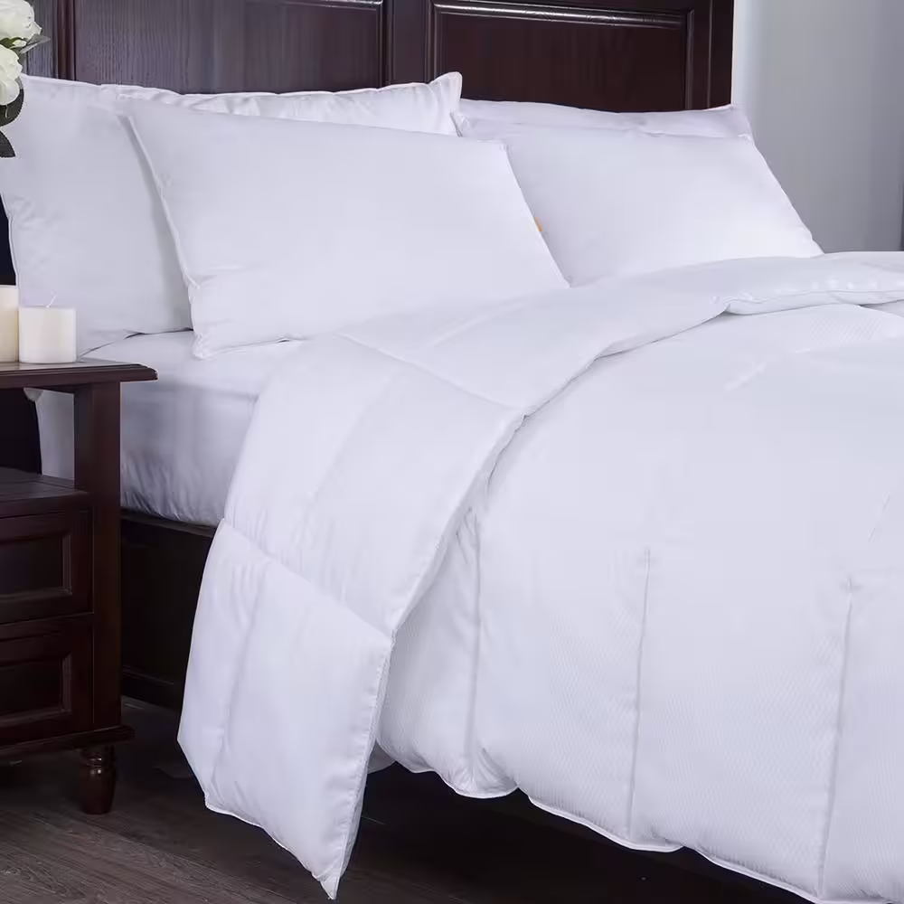 Puredown All Season Year Round Warmth White Down Alternative Comforter