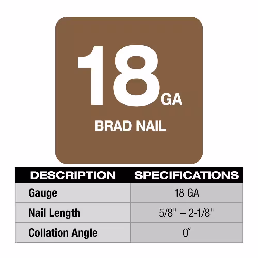 Milwaukee M18 FUEL GEN II 18-Volt 18-Gauge Lithium-Ion Brushless Cordless Brad Nailer Kit with M18 Oscillating Multi-Tool