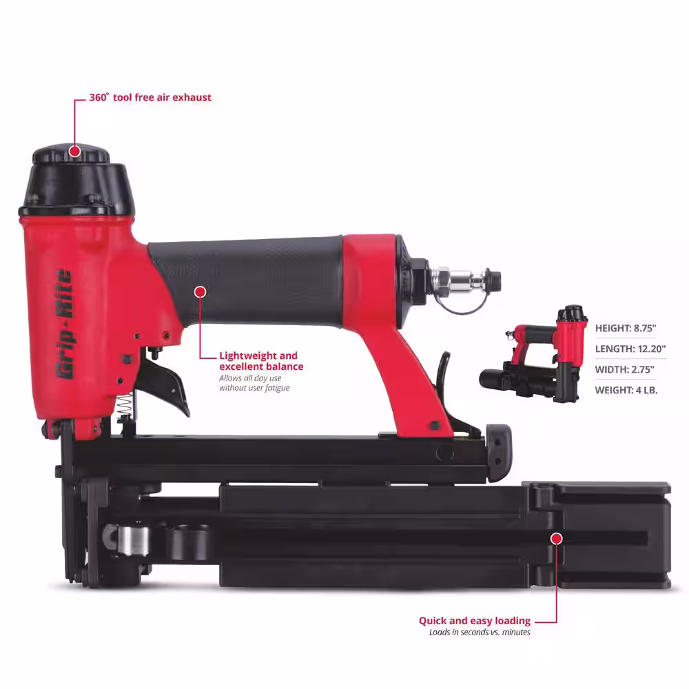 Grip-Rite 5/8 in. Cap Stapler